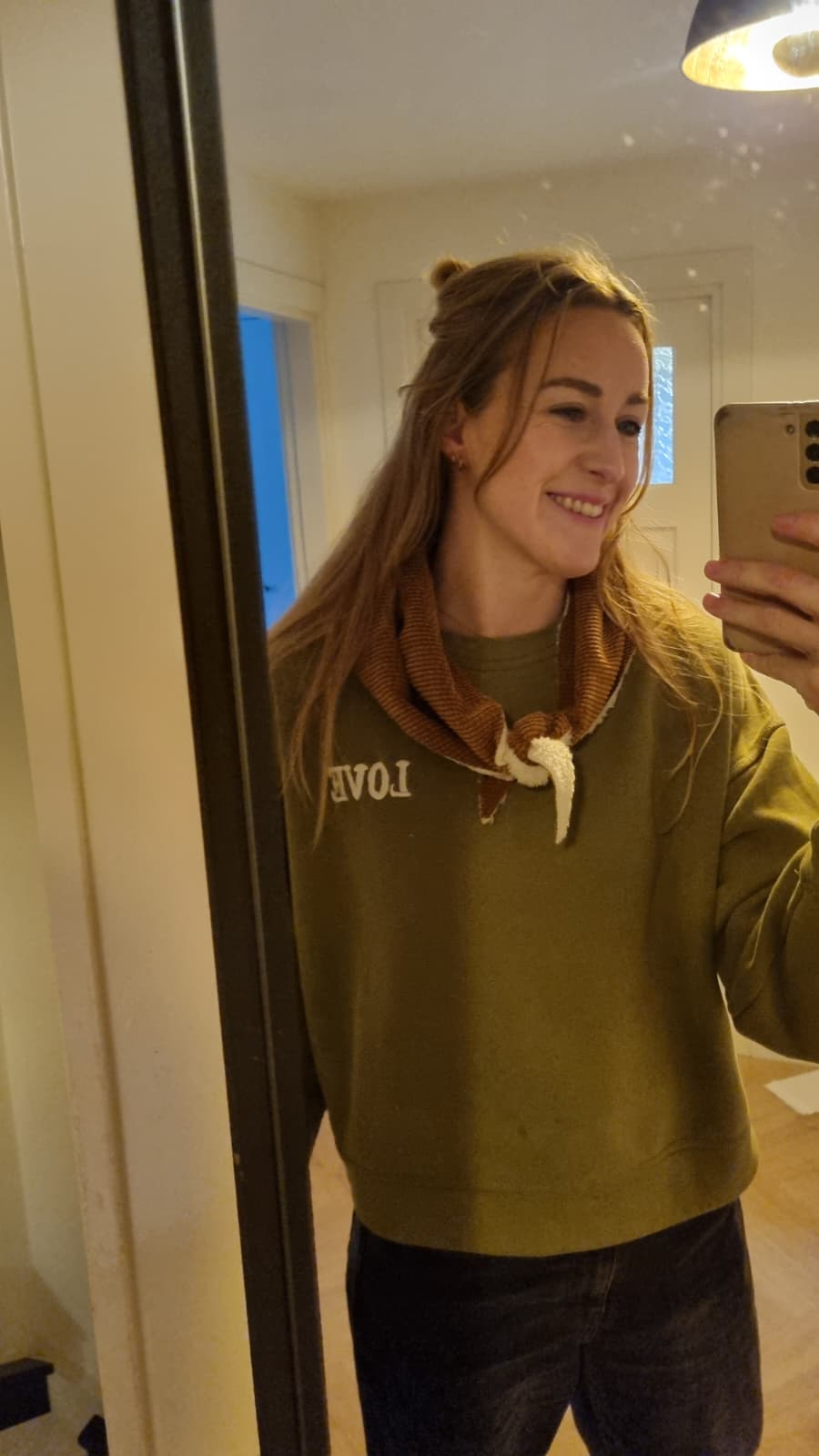 Teddy triangel sjaaltje