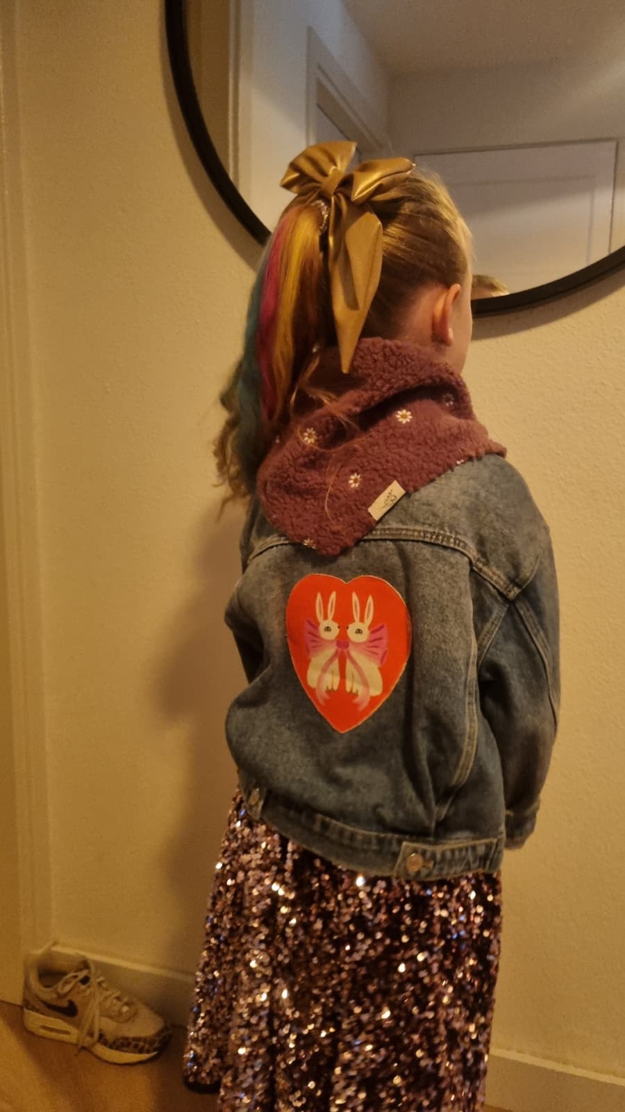 Teddy triangel sjaaltje