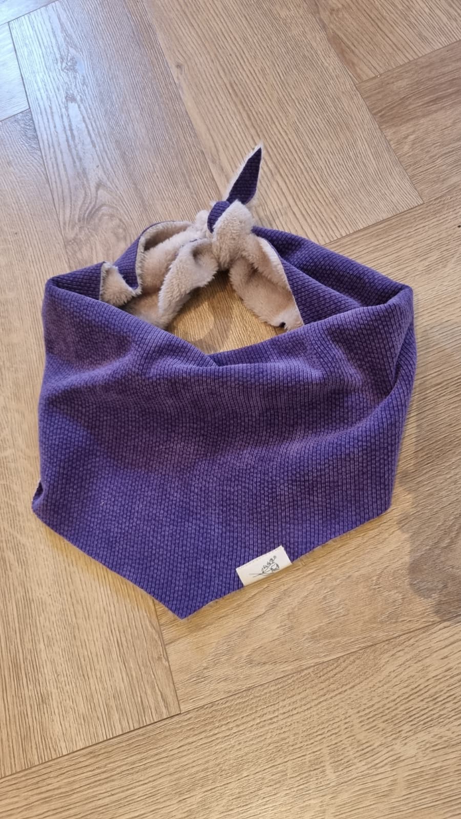 Teddy triangel sjaaltje