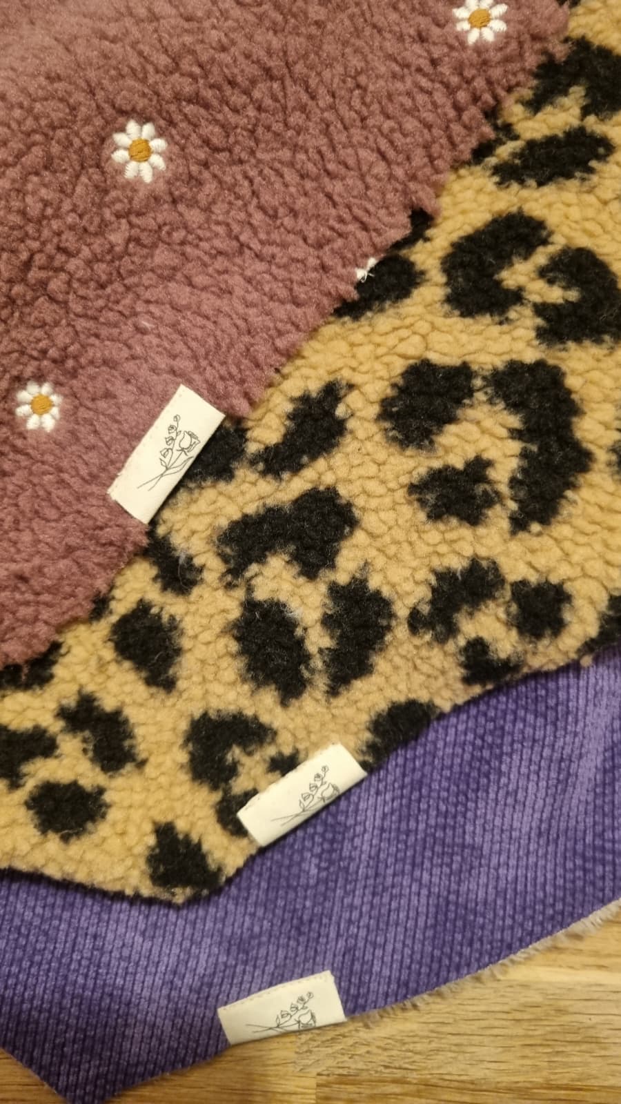 Teddy triangel sjaaltje